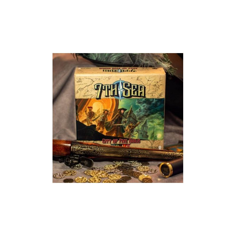 7th Sea City of Five Sails Card Game | Juegos de Mesa | Gameria
