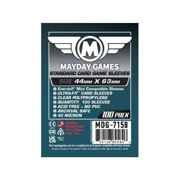 Fundas Mayday Everdell Mini 44X63Mm 100 Unidades | Accesorios | Gameria