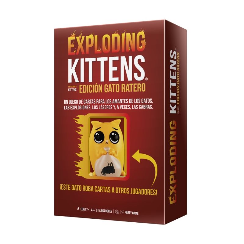 Exploding Kittens Edición Gato Ratero | Juegos de Mesa | Gameria