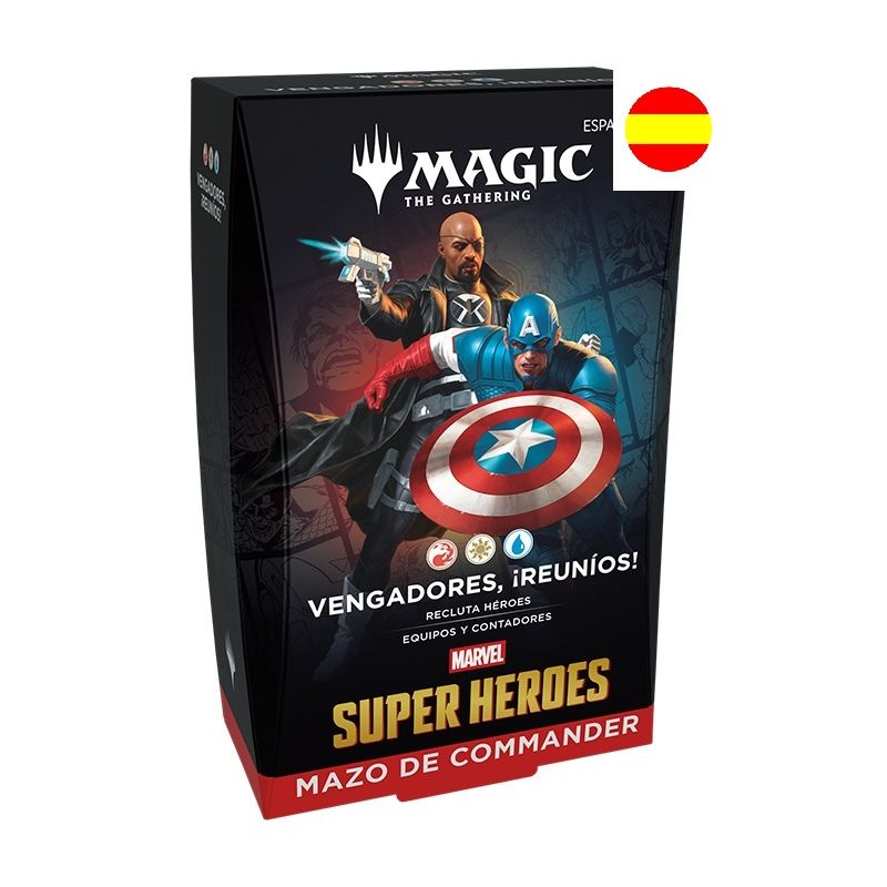 Mtg Marvel Super Heroes Commander Vengadores Reuníos Mazo | Juegos de Cartas | Gameria