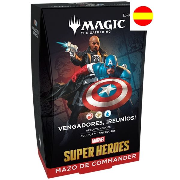 Mtg Marvel Super Heroes Commander Vengadores Reuníos Mazo | Juegos de Cartas | Gameria