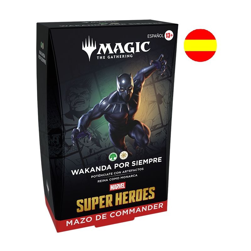 Mtg Marvel Super Heroes Commander Wakanda por Siempre Mazo | Juegos de Cartas | Gameria