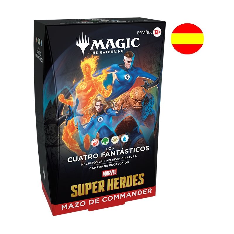 Mtg Marvel Super Heroes Commander Los Cuatro Fantásticos Mazo | Juegos de Cartas | Gameria