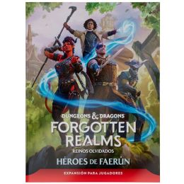 D&D Forgotten Realms Héroes de Faerun Expansión para Jugadores | Rol | Gameria