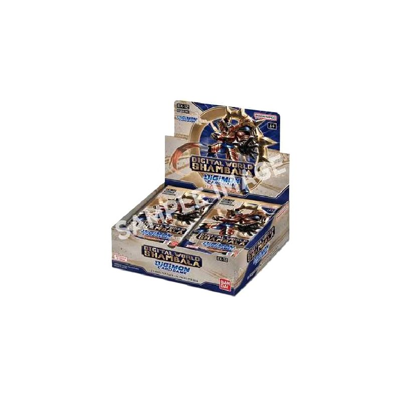 Digimon Card Game Digital World Shambala EX12 Extra Booster Display (Inglés) | Juegos de Cartas | Gameria