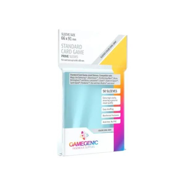 Fundas Gamegenic Prime Standard 66x91 Mm 50 Unidades | Accesorios | Gameria