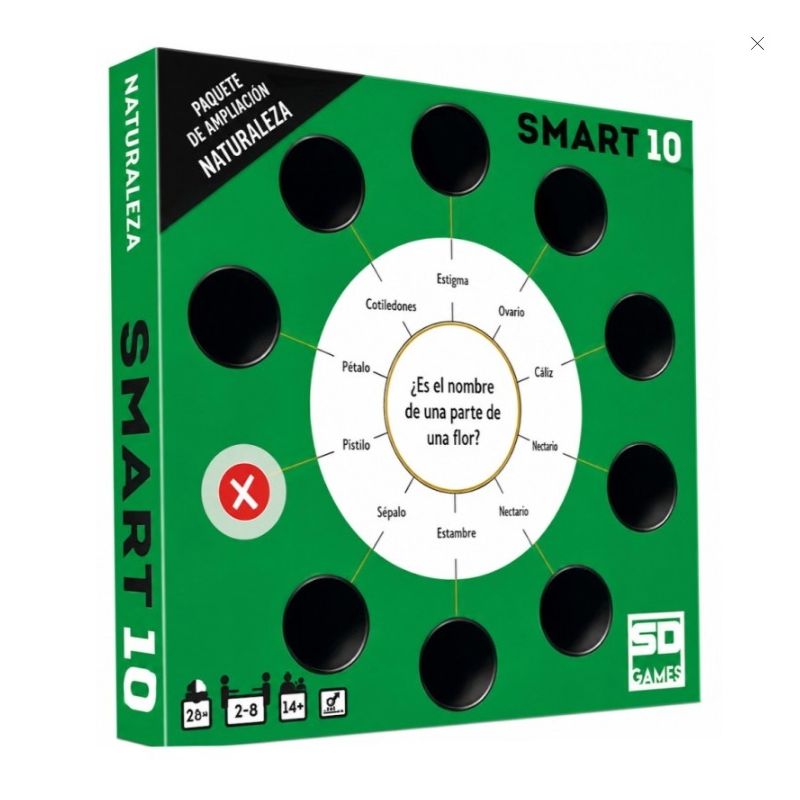 Smart 10 Naturaleza Paquete de Ampliacion| Juegos de Mesa | Gameria