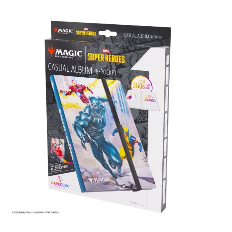 Album Gamegenic Mtg Marvel MSH Casual 18 Marvel Super Heroes | Accesorios | Gameria
