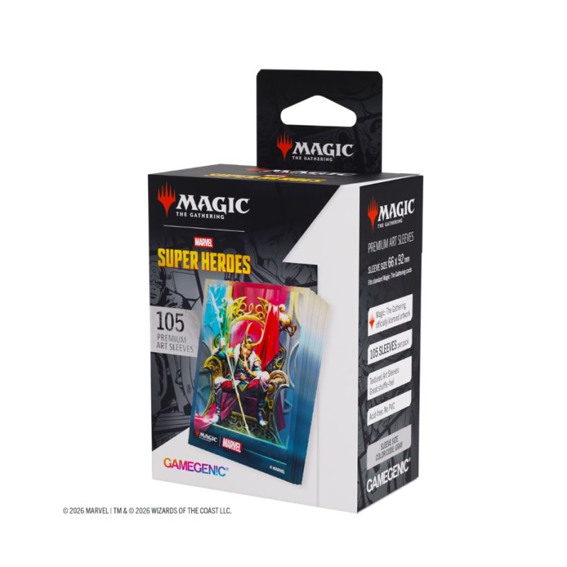 MTG Marvel SH Art Sleeves Loki/Doctor Doom | Accesorios | Gameria