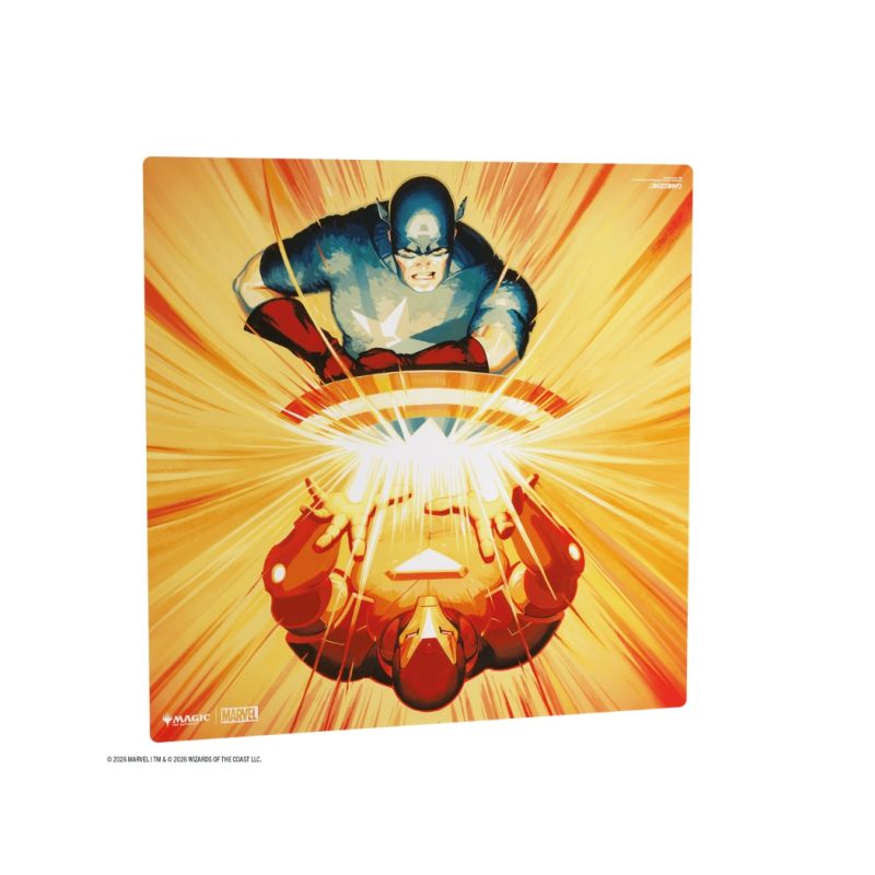 Mtg Tapete Gamegenic Marvel SH Playmat Iron Man/Captain America | Accesorios | Gameria