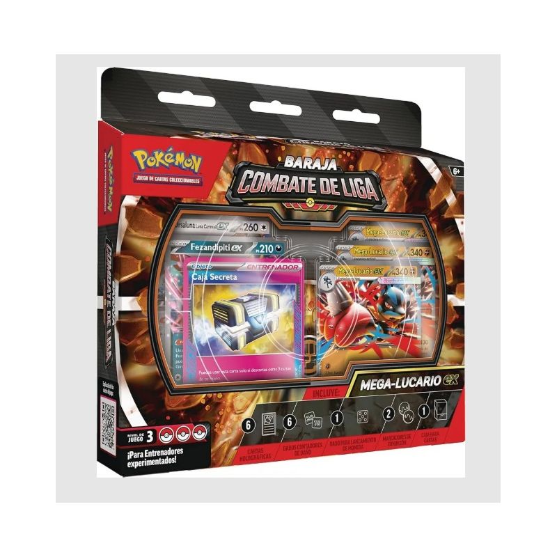 Pokémon Jcc League Battle Deck Mega Lucario Ex