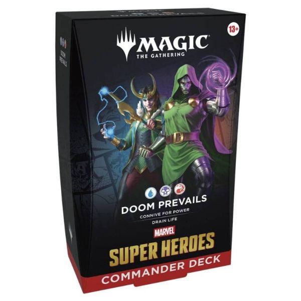 Mtg Marvel Super Heroes Commander Doom Prevails (Inglés) | Juegos de Cartas | Gameria