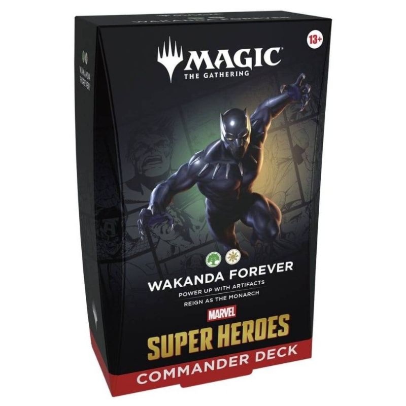 Mtg Marvel Super Heroes Commander Wakanda Forever (Inglés) | Juegos de Cartas | Gameria
