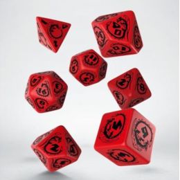 Dados Dragons Dice Set Garnet | Accesorios | Gameria
