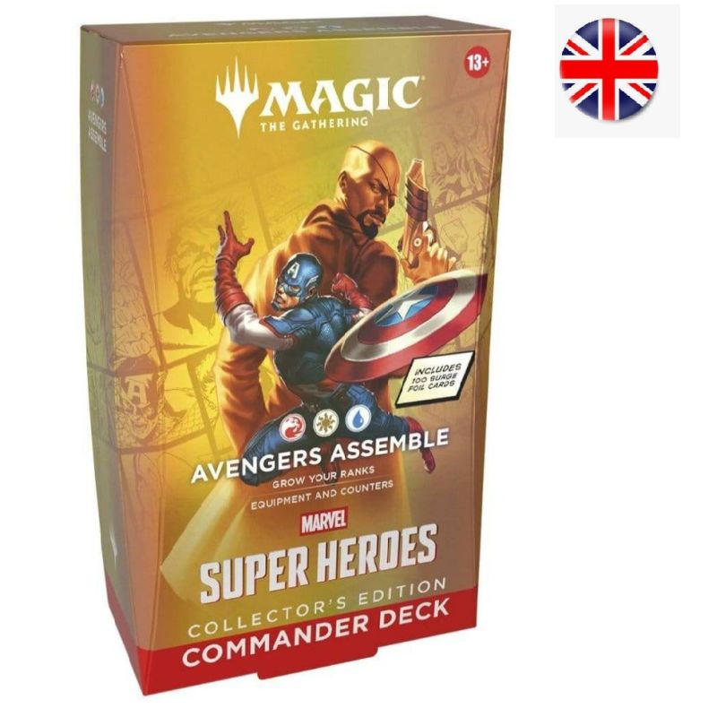 Mtg Marvel Super Heroes Commander Collector's Edition Avengers Assemble (Inglés)| Juegos de Cartas | Gameria