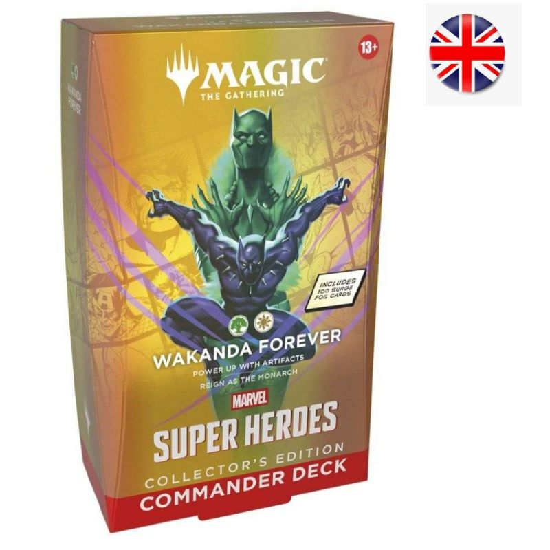 Mtg Marvel Super Heroes Commander Collector's Edition Wakanda Forever (Inglés) | Juegos de Cartas | Gameria