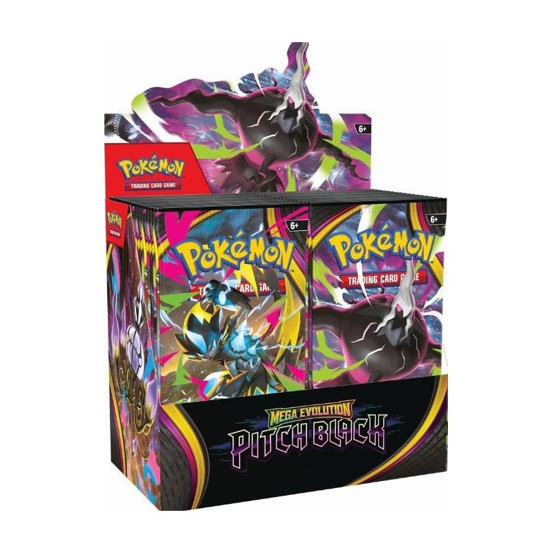 Pokemon Jcc Megaevolution Pitch Black Caja de Sobres (Inglés) | Juegos de Cartas | Gameria